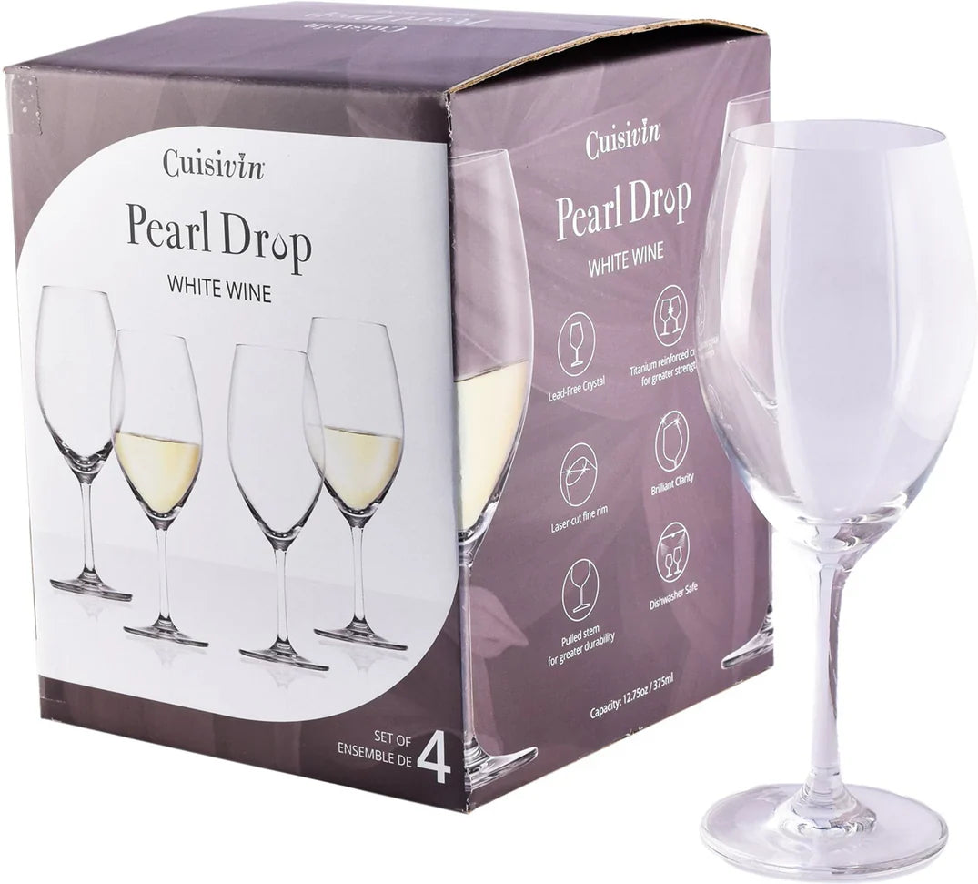 Cuisivin - Pearl Drop White Wine 12.75oz / 375ml - 4pk GB