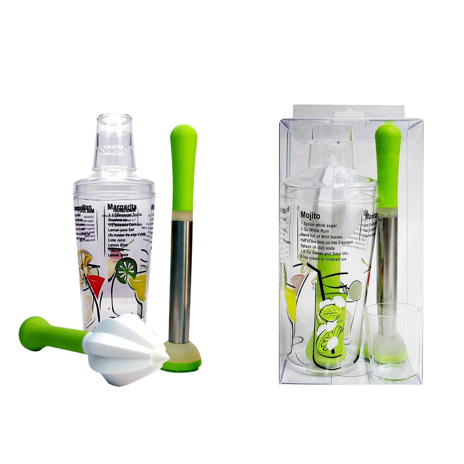 Cuisivin - Recipe Cocktail Shaker Set