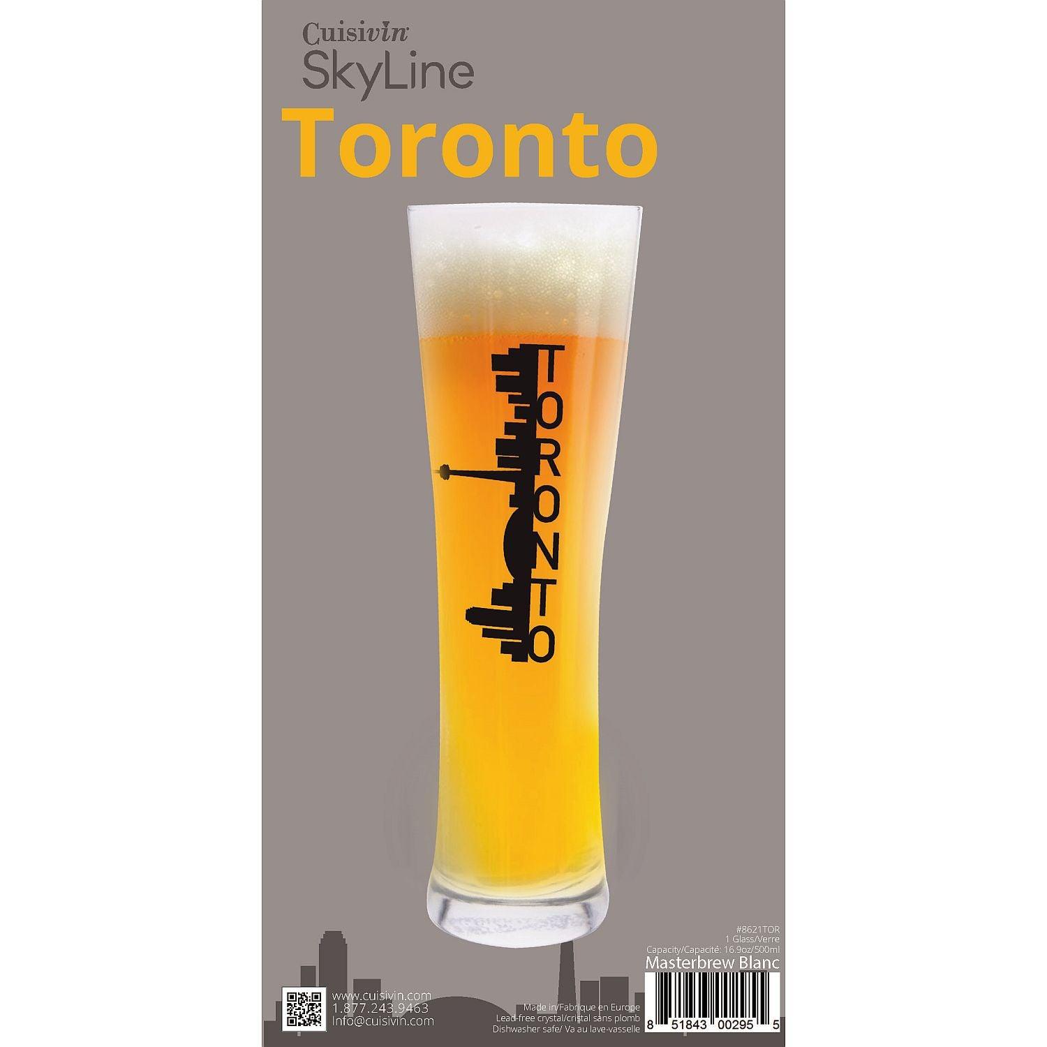 Cuisivin - Skyline Toronto Beer Glass