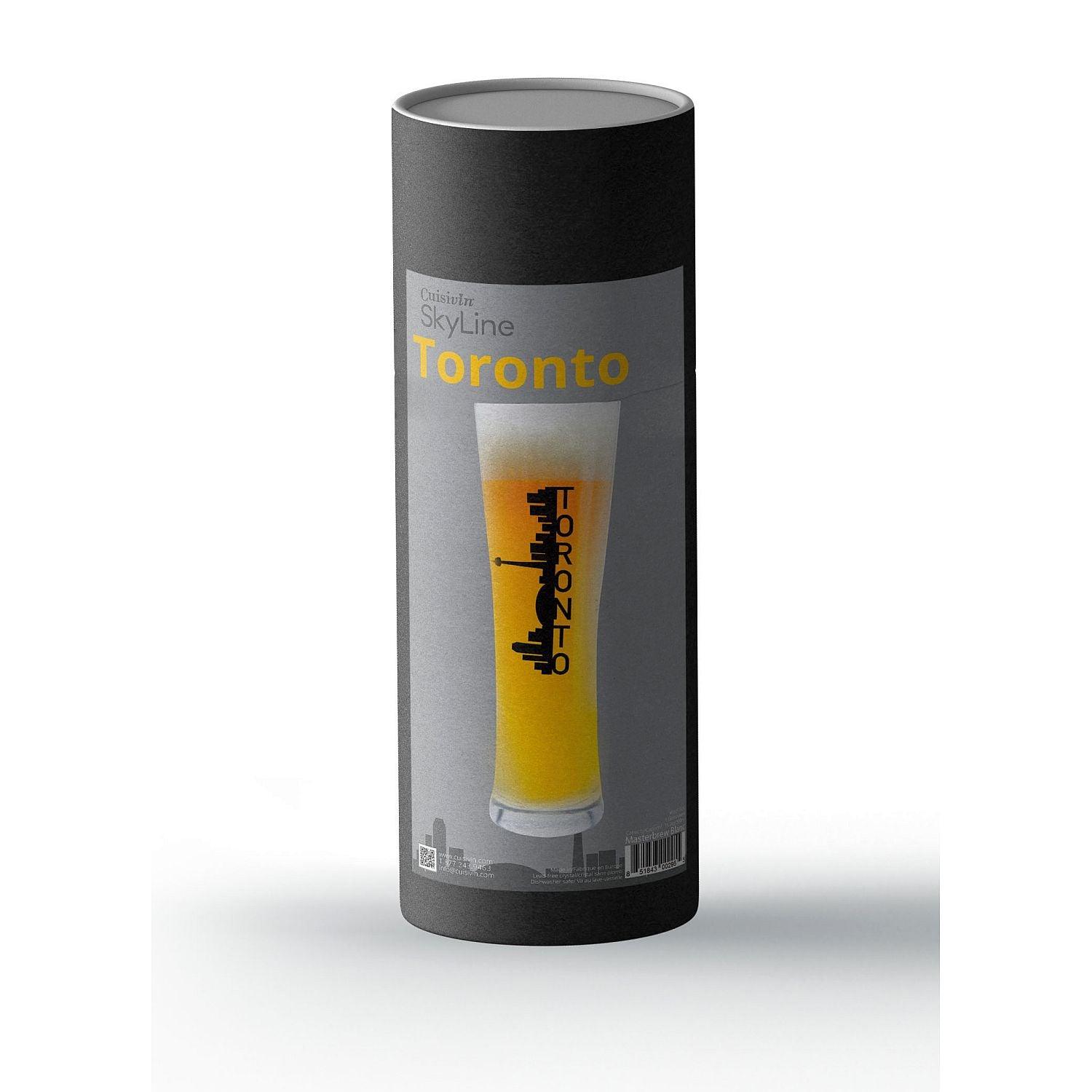 Cuisivin - Skyline Toronto Beer Glass