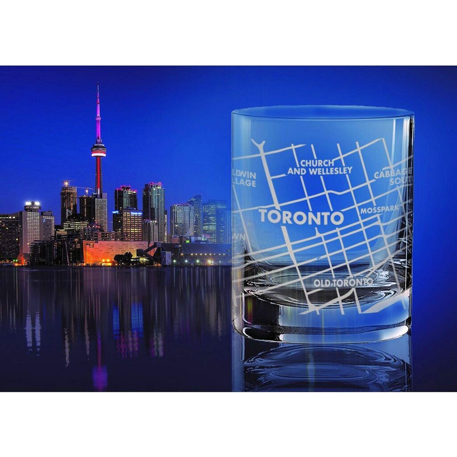Cuisivin - Toronto Map Whisky Glass