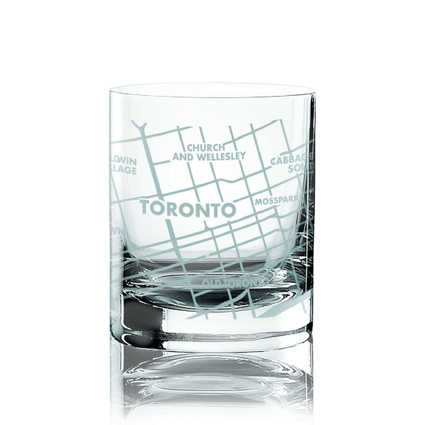 Cuisivin - Toronto Map Whisky Glass