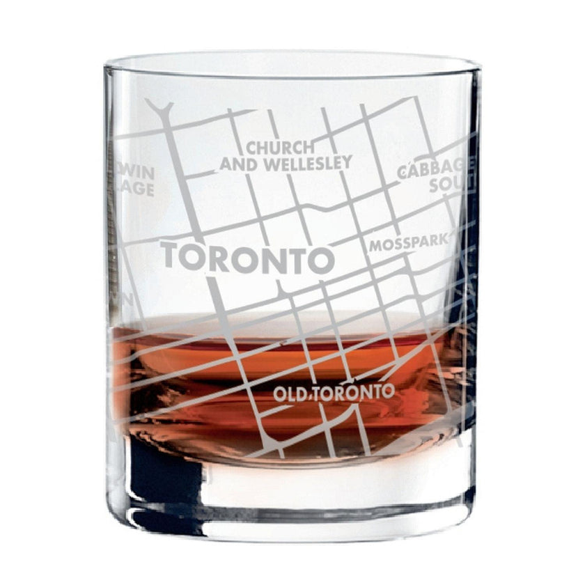 Cuisivin - Toronto Map Whisky Glass
