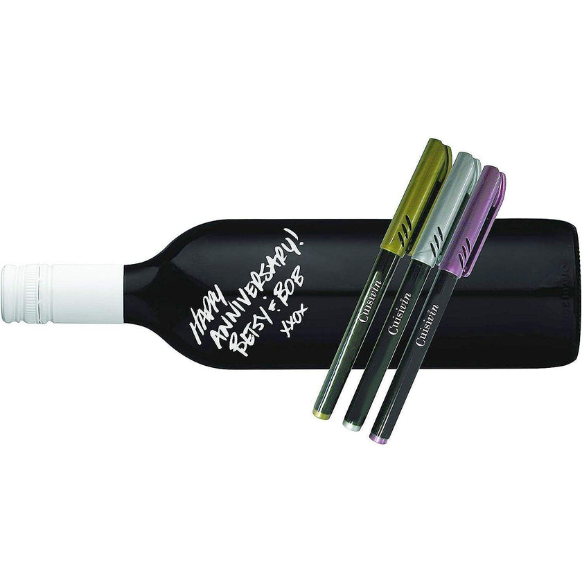 Cuisivin - Marqueurs métalliques pour verres à vin