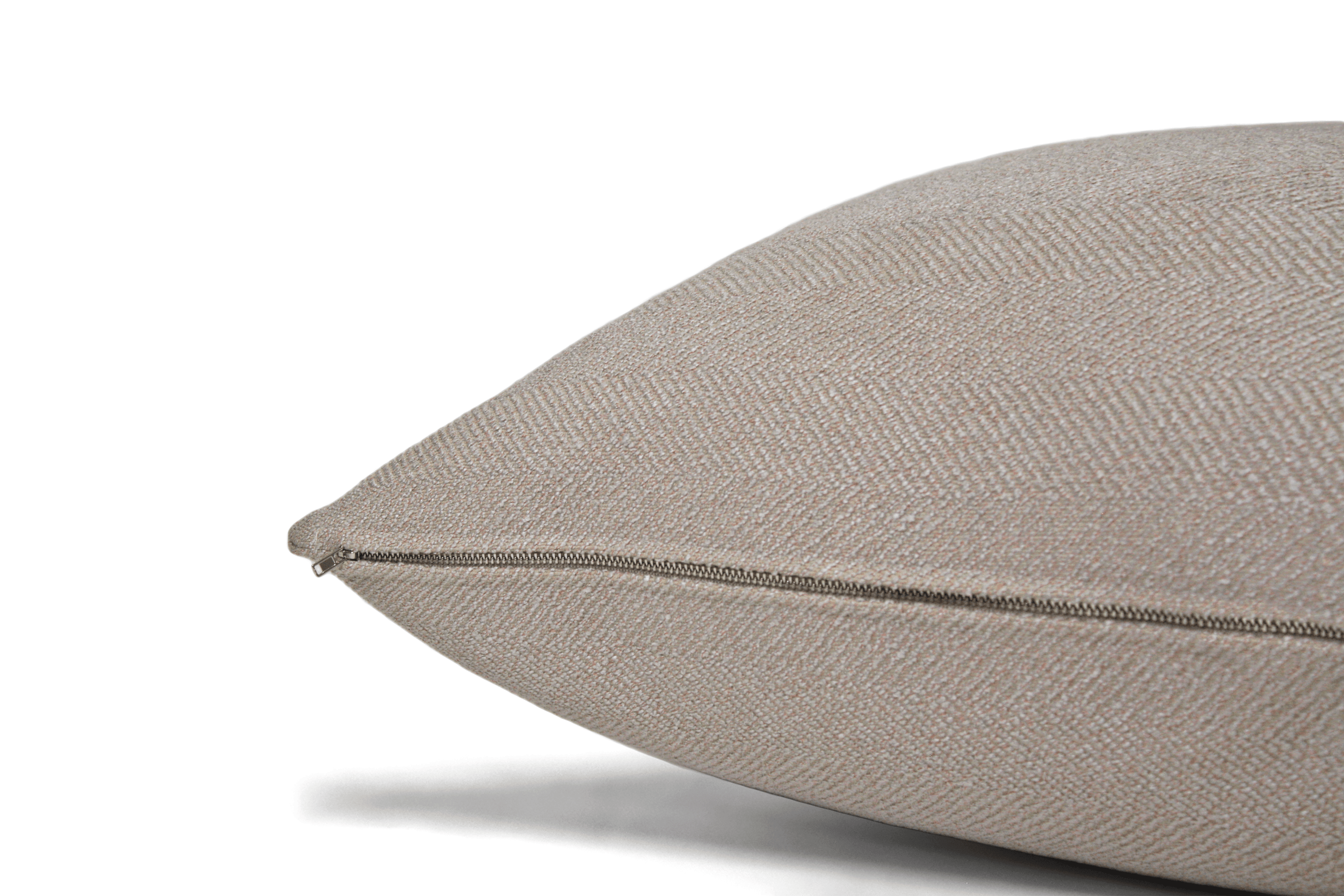 Silver Chevron Cushion Cover