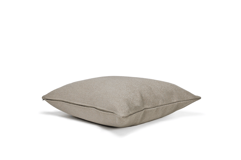 Silver Chevron Cushion Cover
