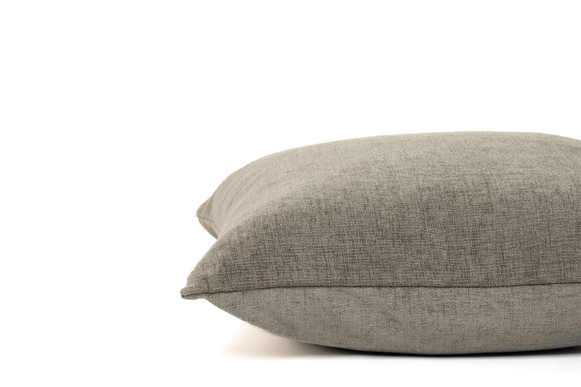 Grey Chenille Cushion Cover