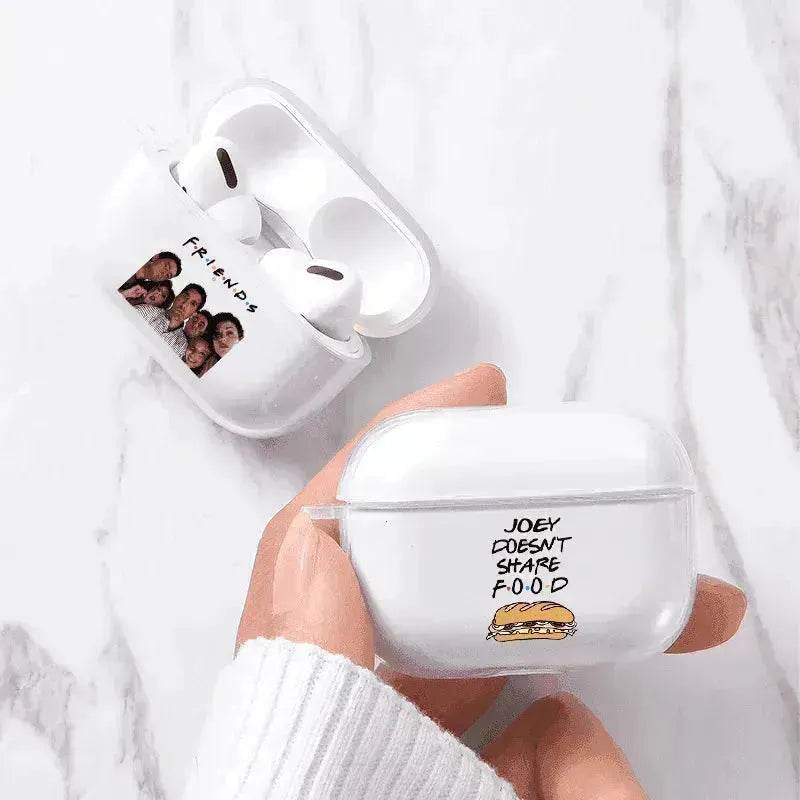 Custom Soft Silicone Transparent Air pods Pro Earphone Case Cover