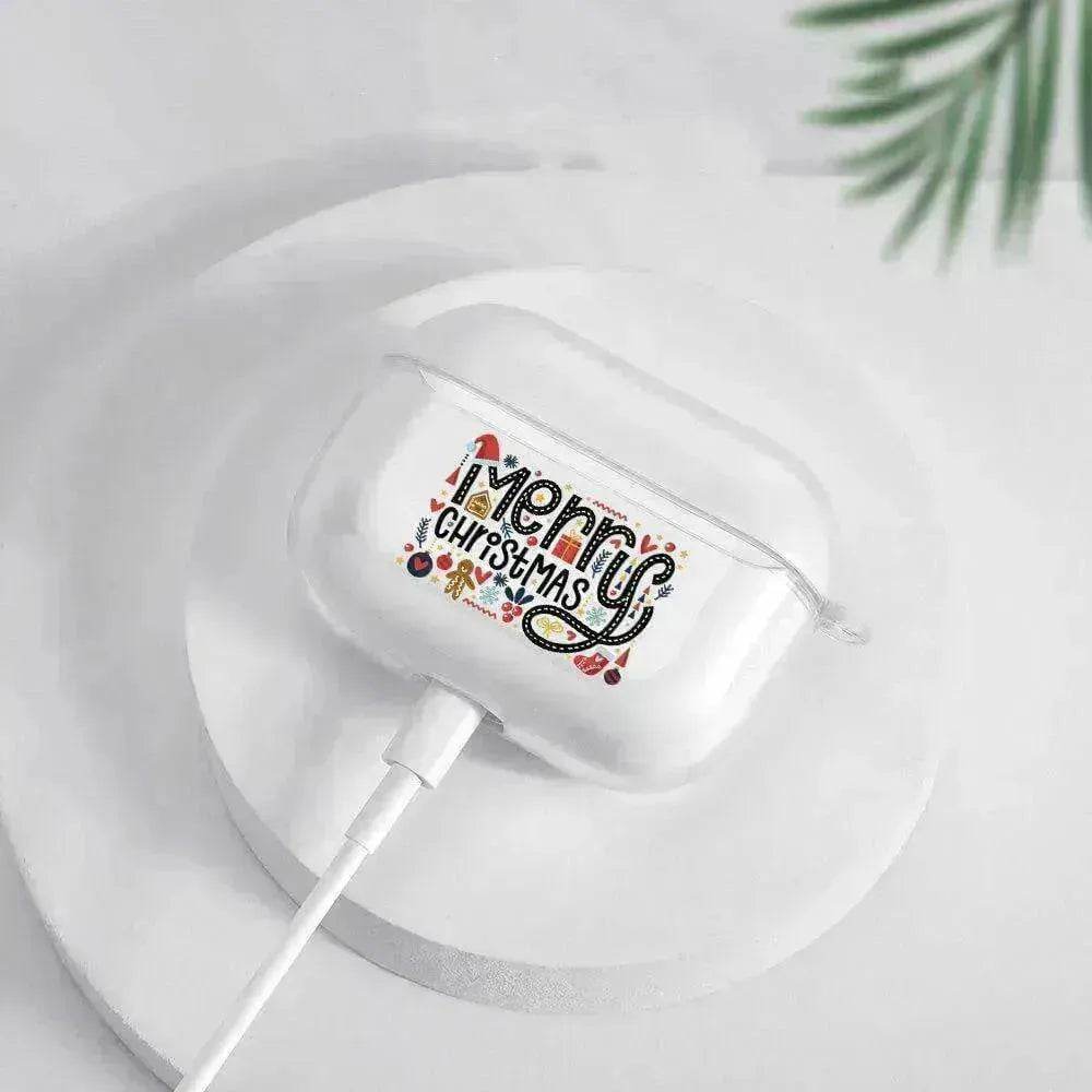 Custom Soft Silicone Transparent Air pods Pro Earphone Case Cover