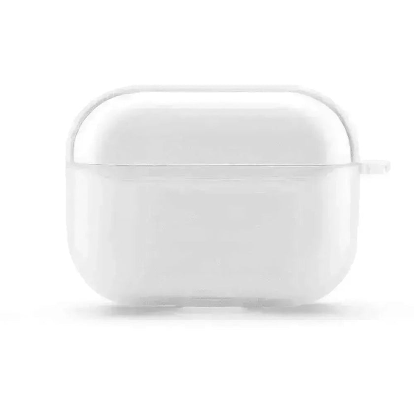Custom Soft Silicone Transparent Air pods Pro Earphone Case Cover