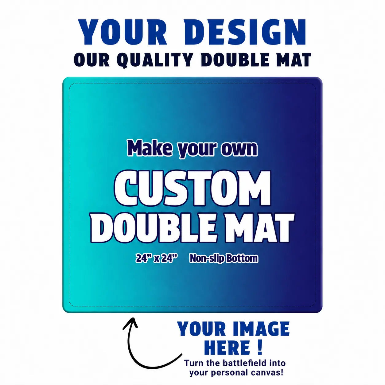 Custom Printed Double Mat