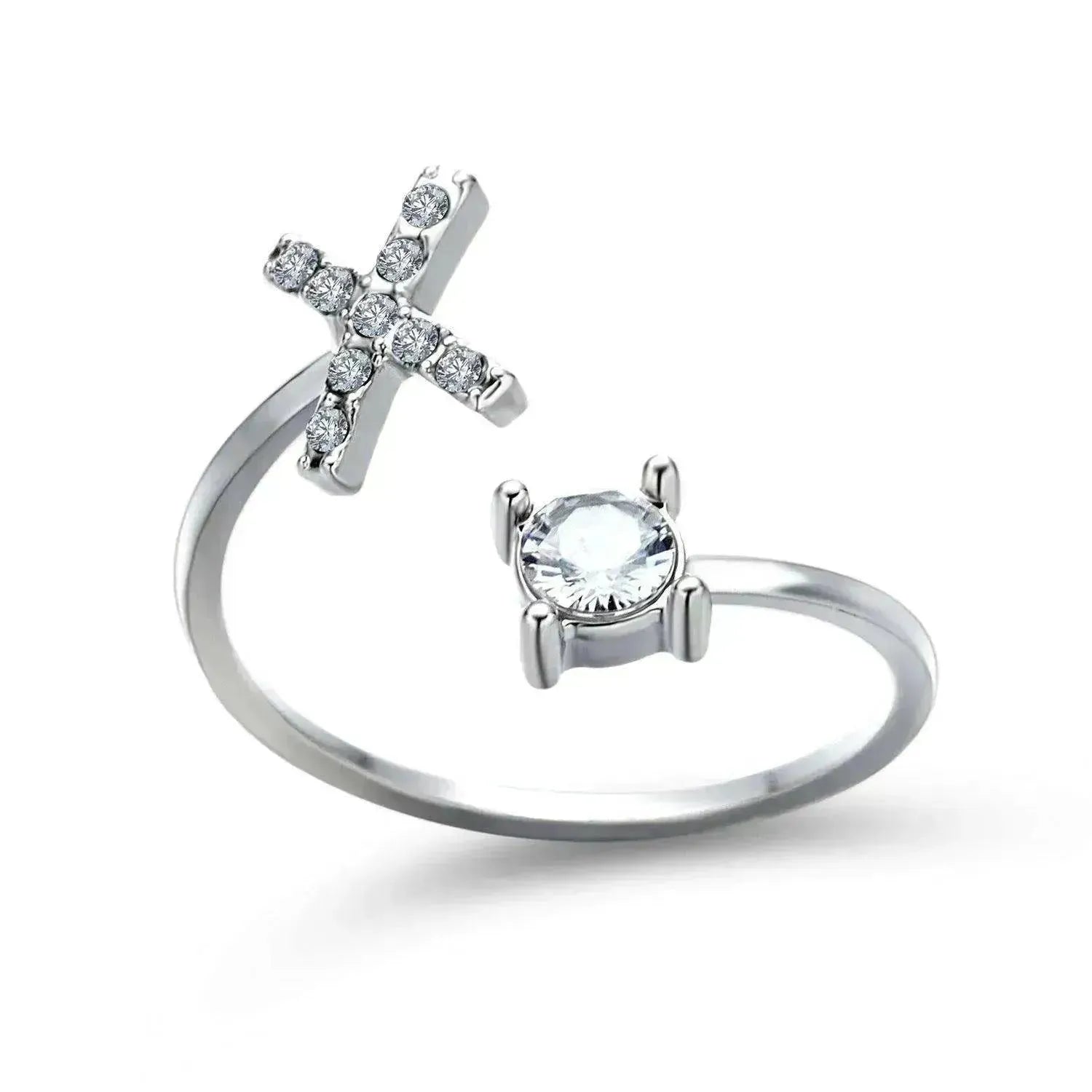 Customizable 26-Letter Ring: Fashionable & Elegant Jewelry