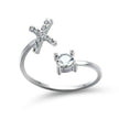 Customizable 26-Letter Ring: Fashionable & Elegant Jewelry