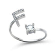 Customizable 26-Letter Ring: Fashionable & Elegant Jewelry