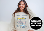 Gone Fishing Personalized Sweatshirt | Summer Apparel | Custom Apparel