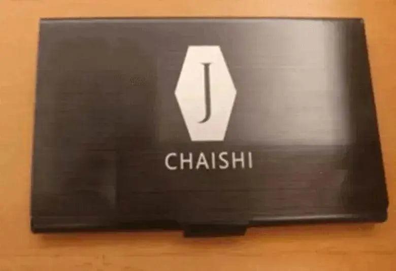 Customized Metal titanium business card holder