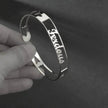 Customized Name Bracelet Personalized Custom Bangles Stainless Steel Jewelry