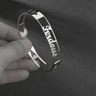 Customized Name Bracelet Personalized Custom Bangles Stainless Steel Jewelry