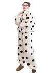 Women Winter Fleece – Coral Fleece Pajama Set for Comfort & Warmth