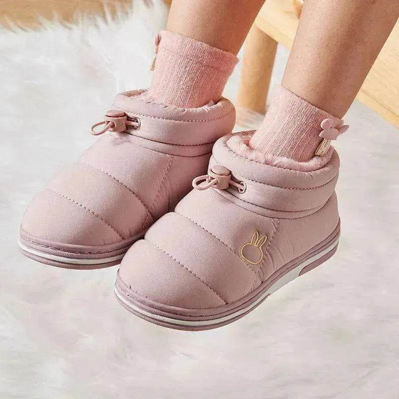 Cute Warm Boy And Girl Home Cotton Baby Infact Plush Baby Toddler shoe