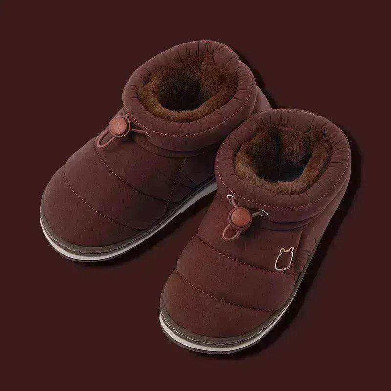 Cute Warm Boy And Girl Home Cotton Baby Infact Plush Baby Toddler shoe