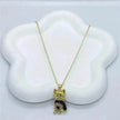 Cute Yorkshire Dog Pendant Zinc Alloy Die Casting Necklace