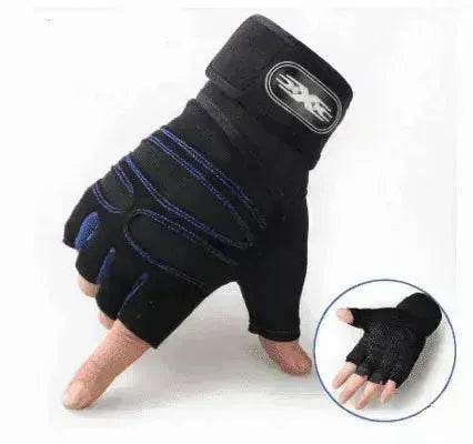 Cycling Gloves Half Finger Breathable Elastic for gym