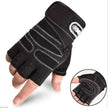 Cycling Gloves Half Finger Breathable Elastic for gym