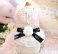 Coco Chewnel Dog Dress | Tweed Tutu Dog Dress