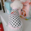 Puppy Vuitawn Dog Dress – Luxury Designer-Style Outfit for Dogs