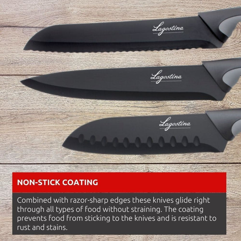 LAGOSTINA D224.3115.05 10PC Knife Set