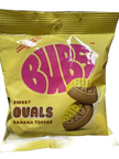 Bubs Goody Sour Ovals Banana Toffee Candy 175G - Swedish Edition