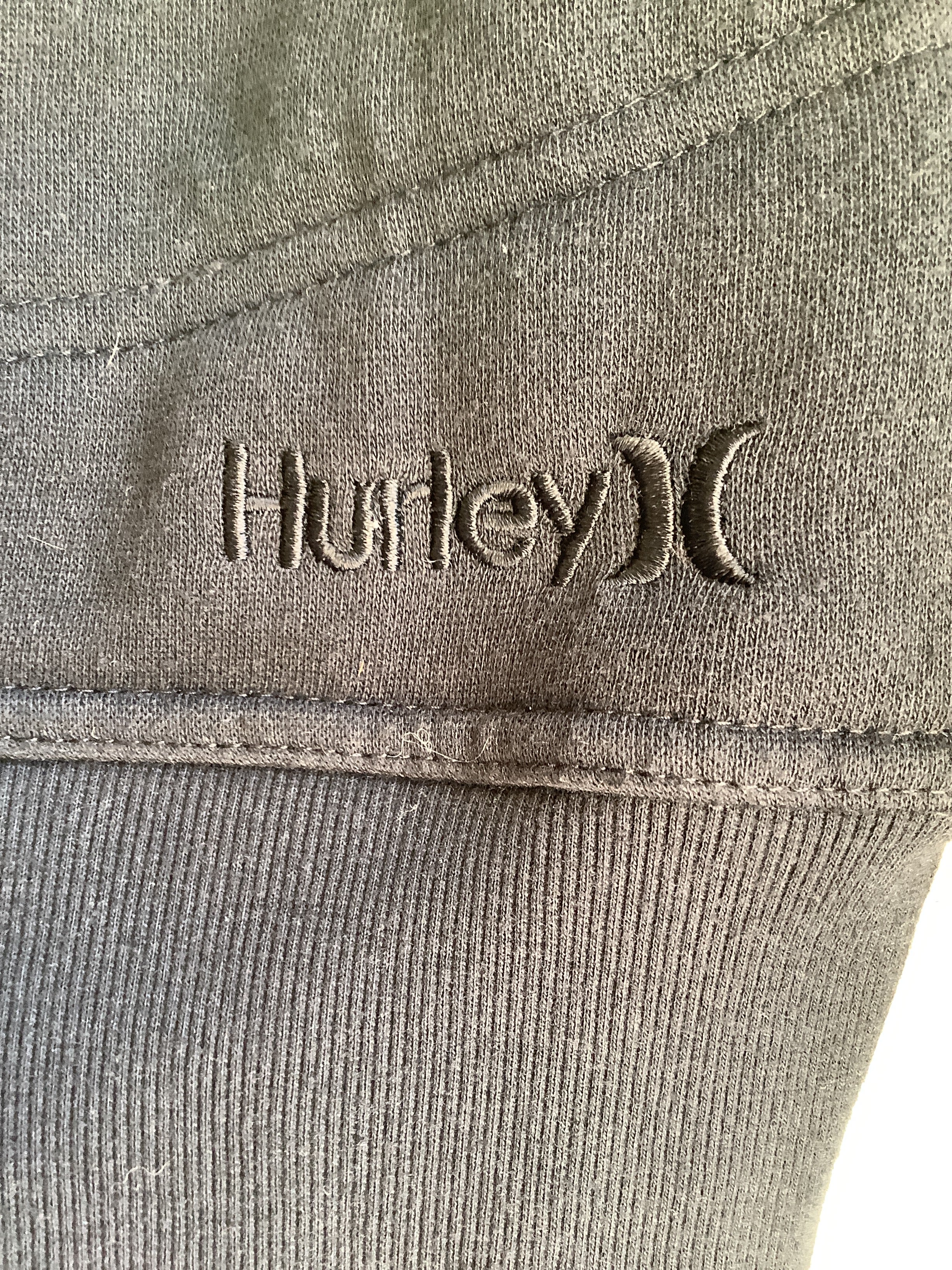 Hurley Black Zip-up Hoodie