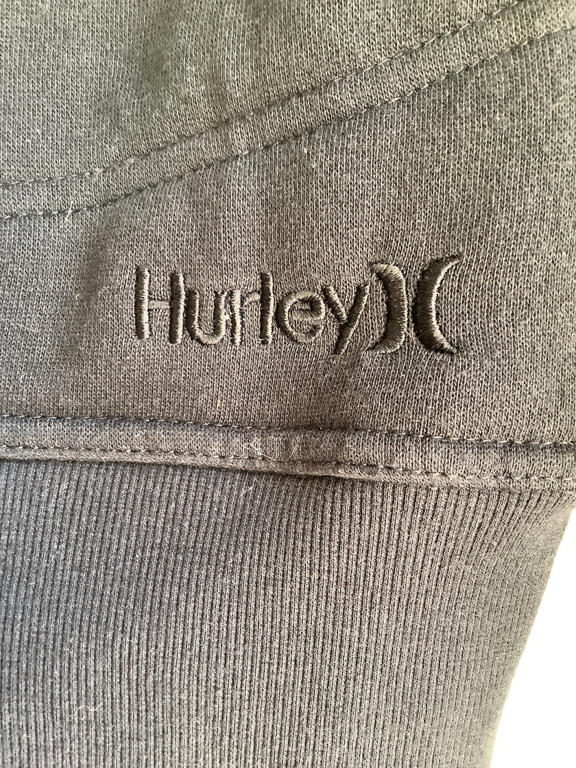 Hurley Black Zip-up Hoodie