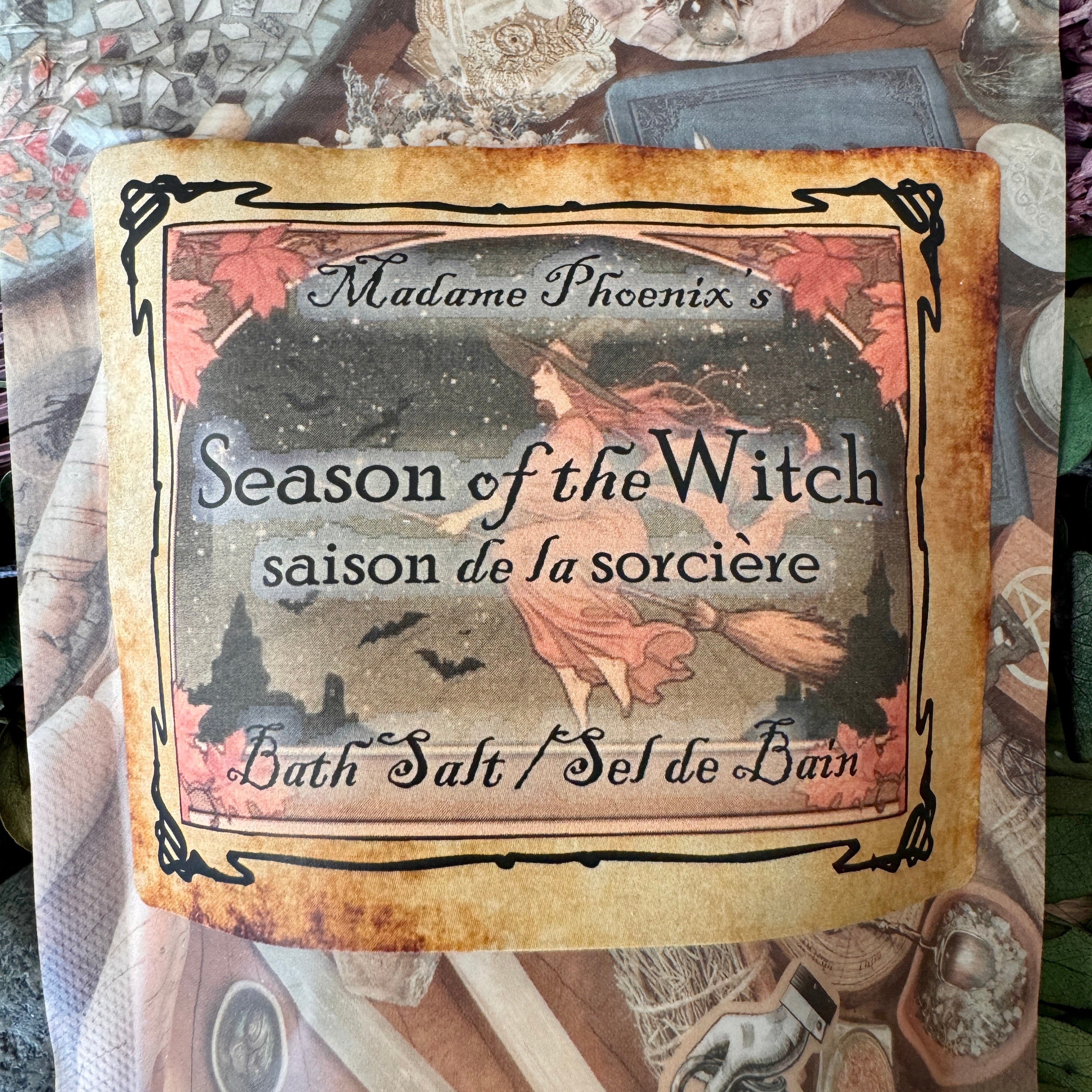 Season of the Witch Magical Autumn All Natural Fall Bath Salt