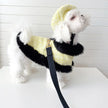 Plaid Tweed Harness Set | Dog Harness Leash and Hat Set