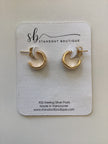Lina Gold Earrings-Standout Boutique( Vancouver, BC)