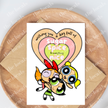 Powerpuff Girls Greeting Card