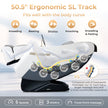 Mega Sale-Costway-Premium 3 Level Zero Gravity Full SL Track, Massage Chair With Heat- Dual Foot Rollers-Intelligent Body Scan With Shiatsu Rollers-JL10029WL