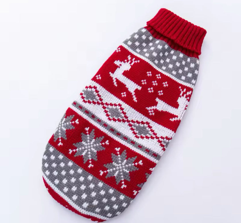 Holiday Dog Christmas Sweater | Dog Sweater for Winter