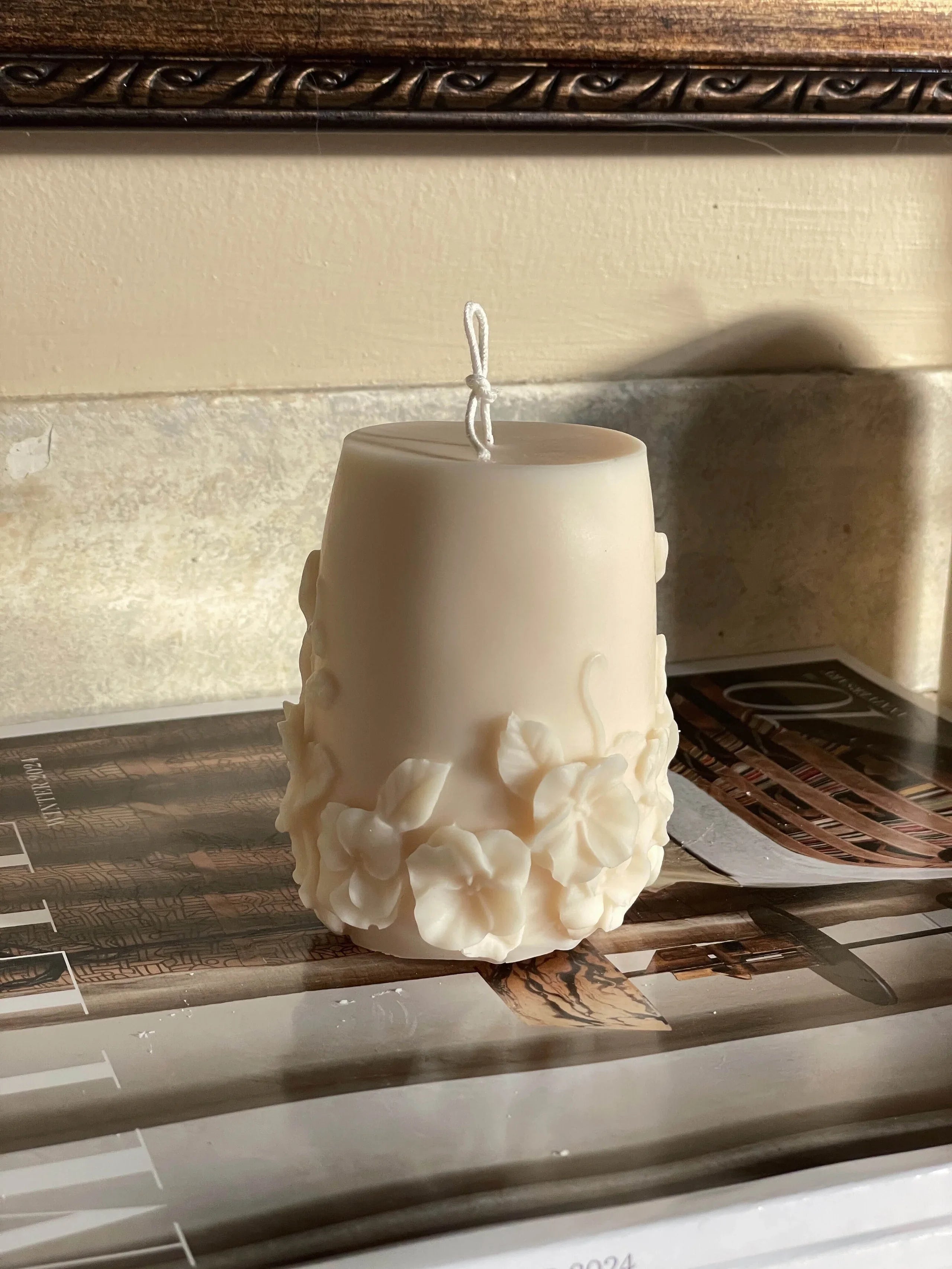 Sprouting Floral Pillar