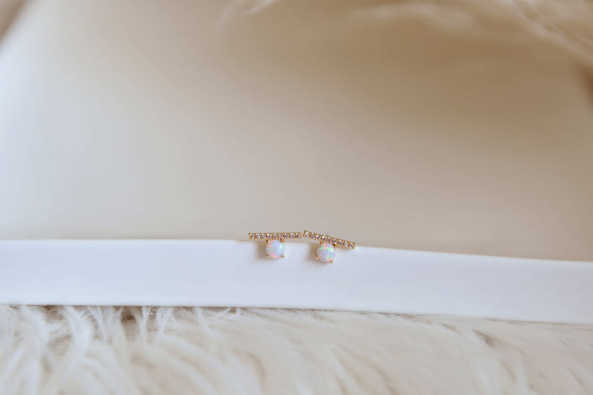 Ophelia Opal Studs