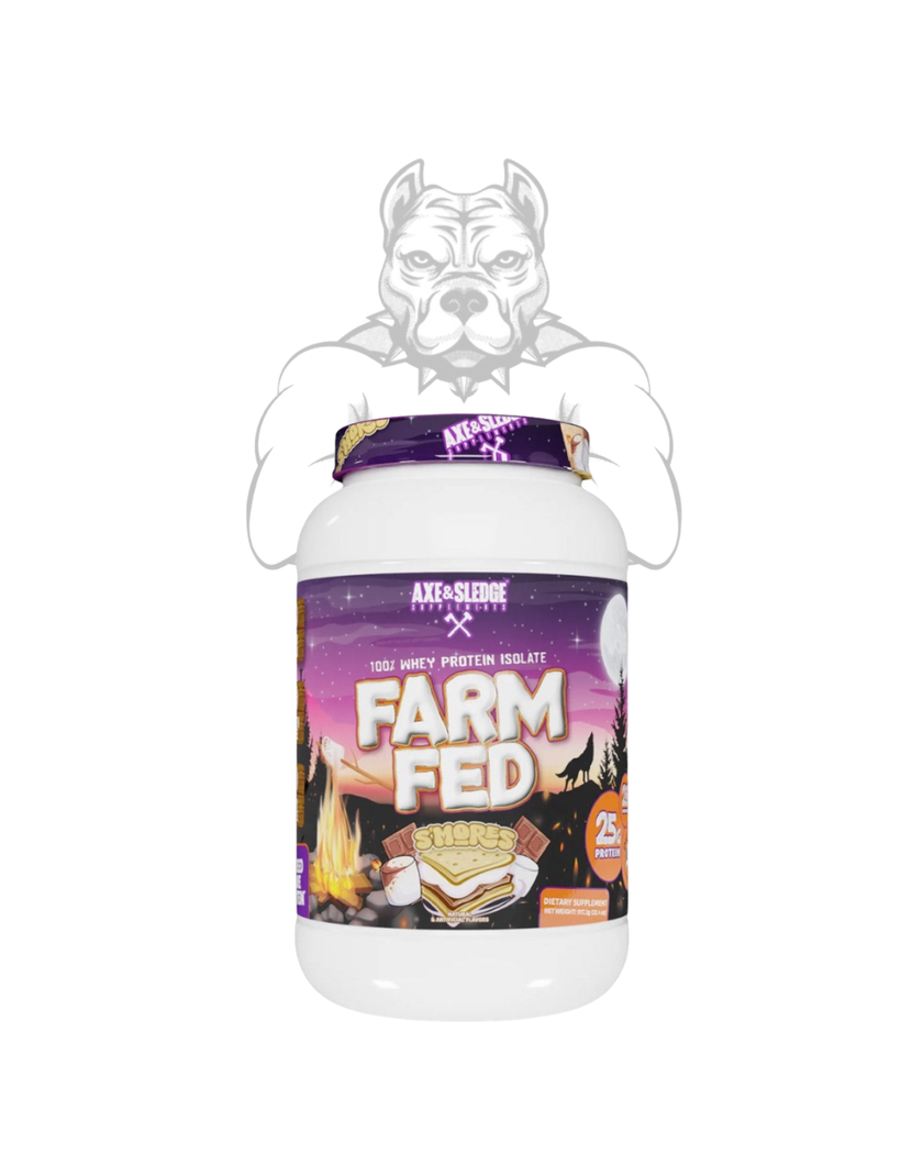 Axe & Sledge Farm Fed Whey Isolate Protein Powder