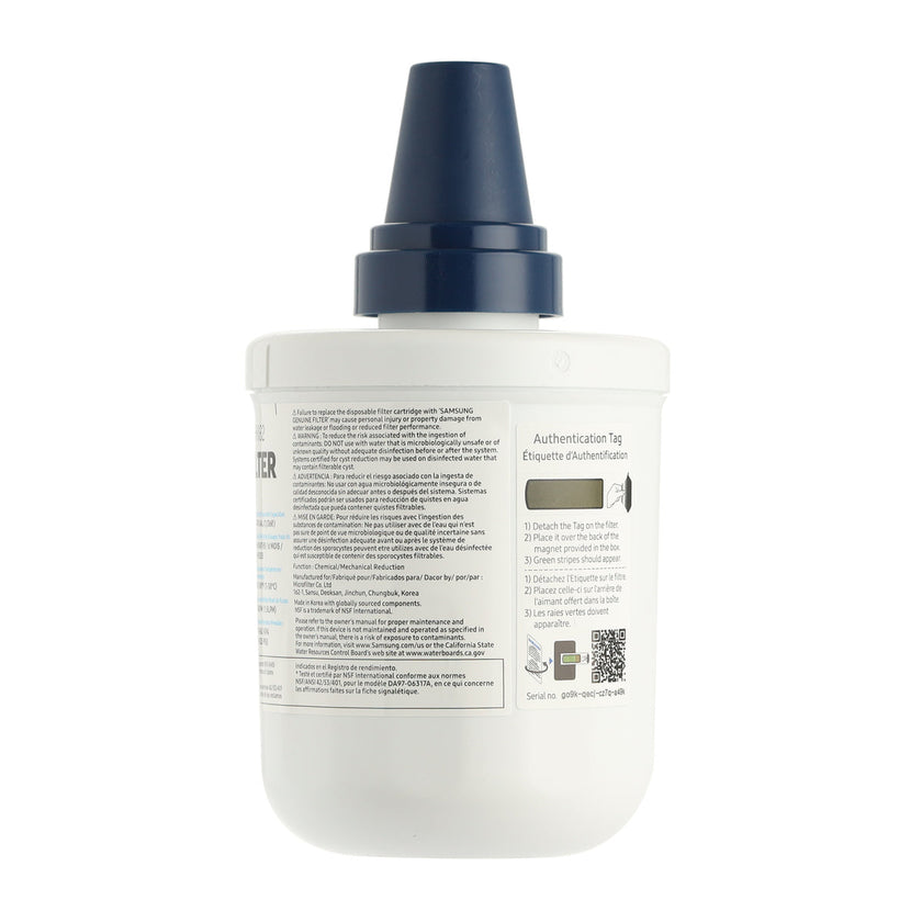 Filtre à eau pour réfrigérateur Samsung DA29-00003G (HAF-CU)