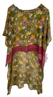PRG6442 Sheer Avatar Pure Silk Hi Lo Top