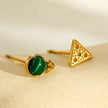 DALVA 2-Pair Stud Earrings Set