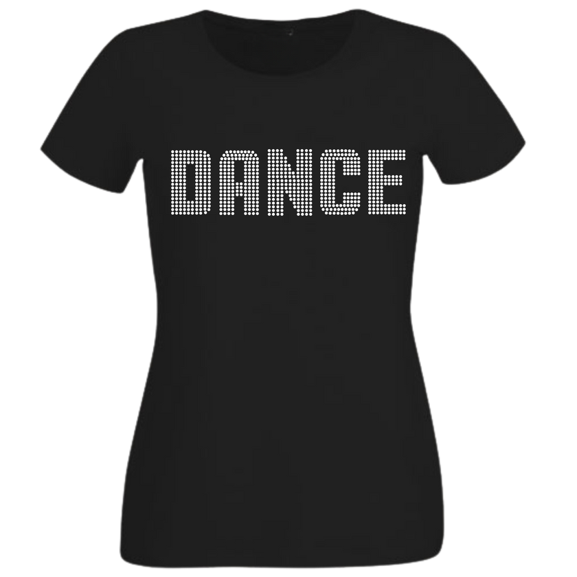 Dance Rhinestone Shirt – Dancer Sparkle Bling Tee | Bling Dazzel