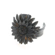 Leather Flower Cuff