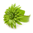Leather Flower Cuff
