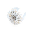 Leather Flower Cuff